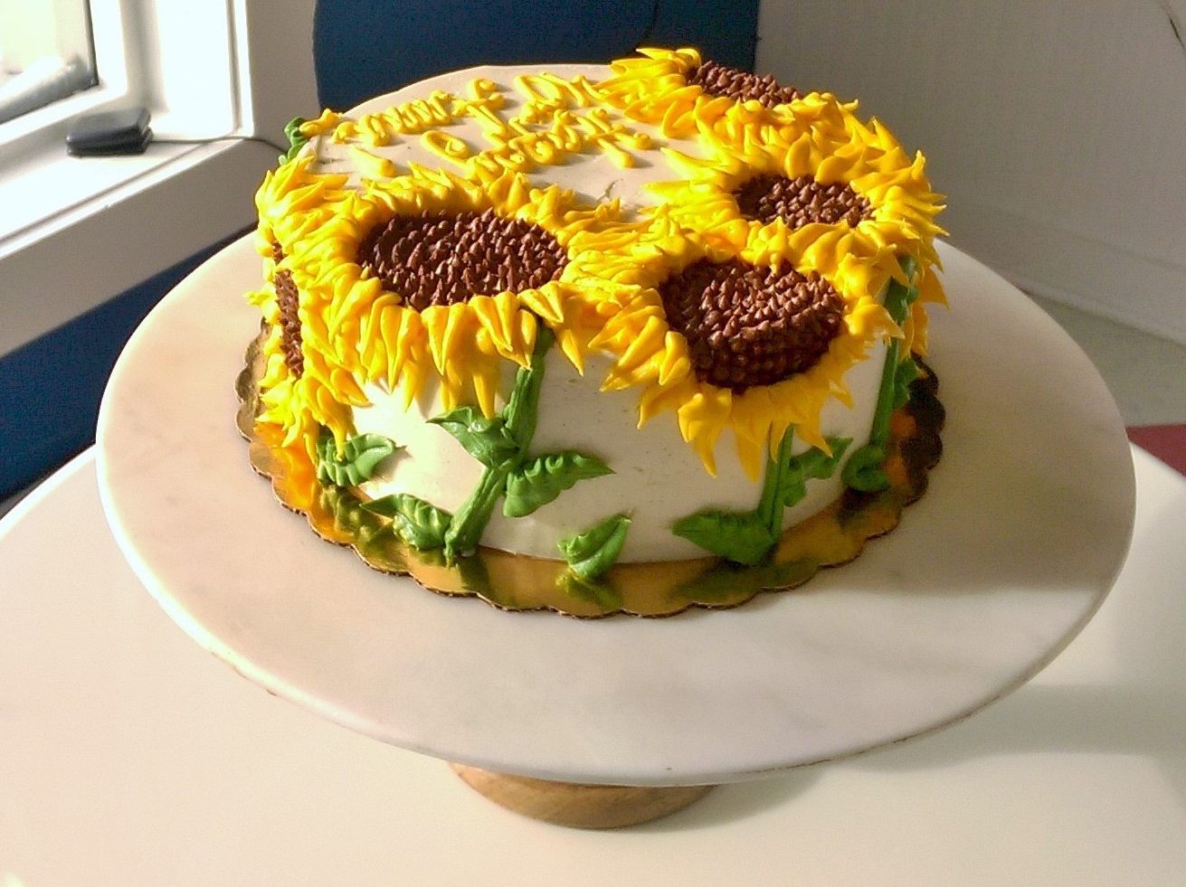 Sunflower Cake Class Sweet Tartlette